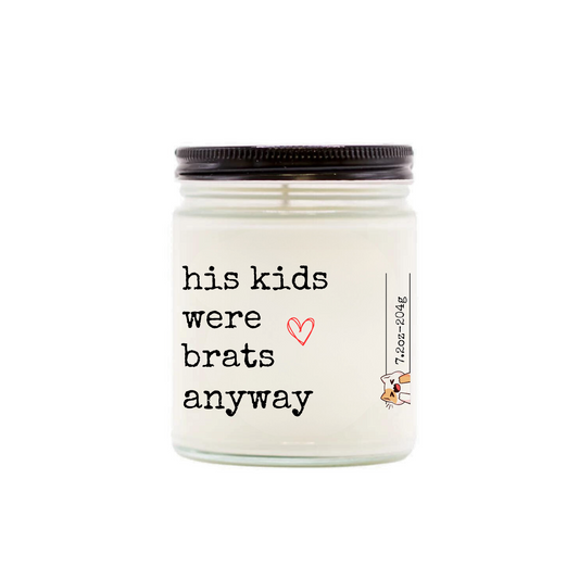 his kids were brats anyway