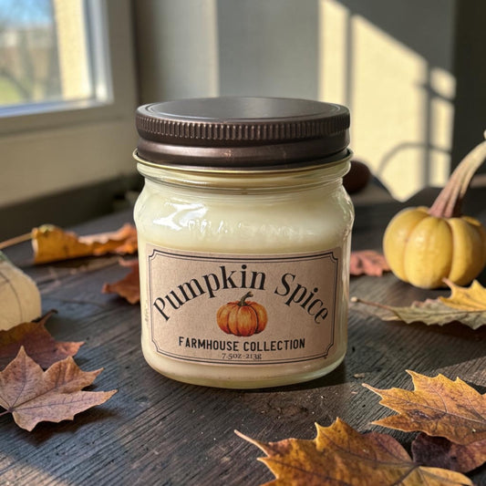 Pumpkin Spice Farmhouse Candle