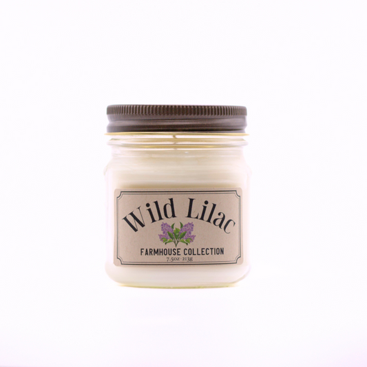 Wild Lilac Farmhouse Candle
