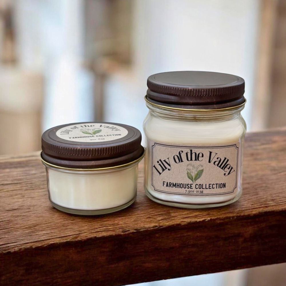 Lily of the Valley Farmhouse Candle