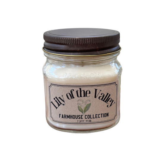 Lily of the Valley Farmhouse Candle