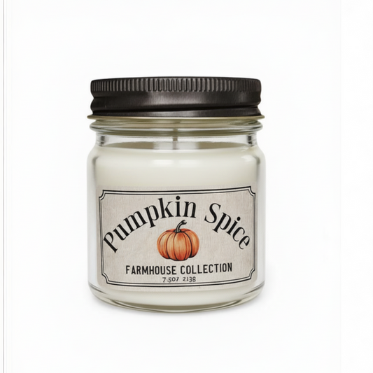 Pumpkin Spice Farmhouse Candle